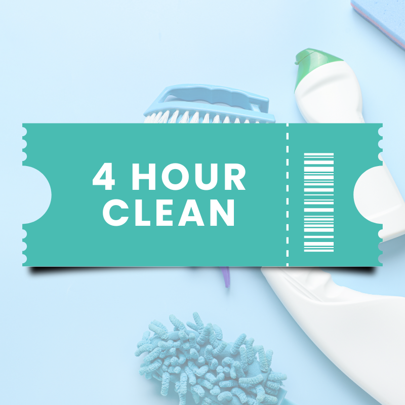 4 Hour Cleaning Voucher