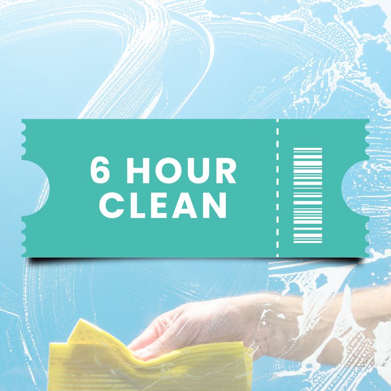 6 Hour Cleaning Voucher 6 Hour Cleaning Voucher