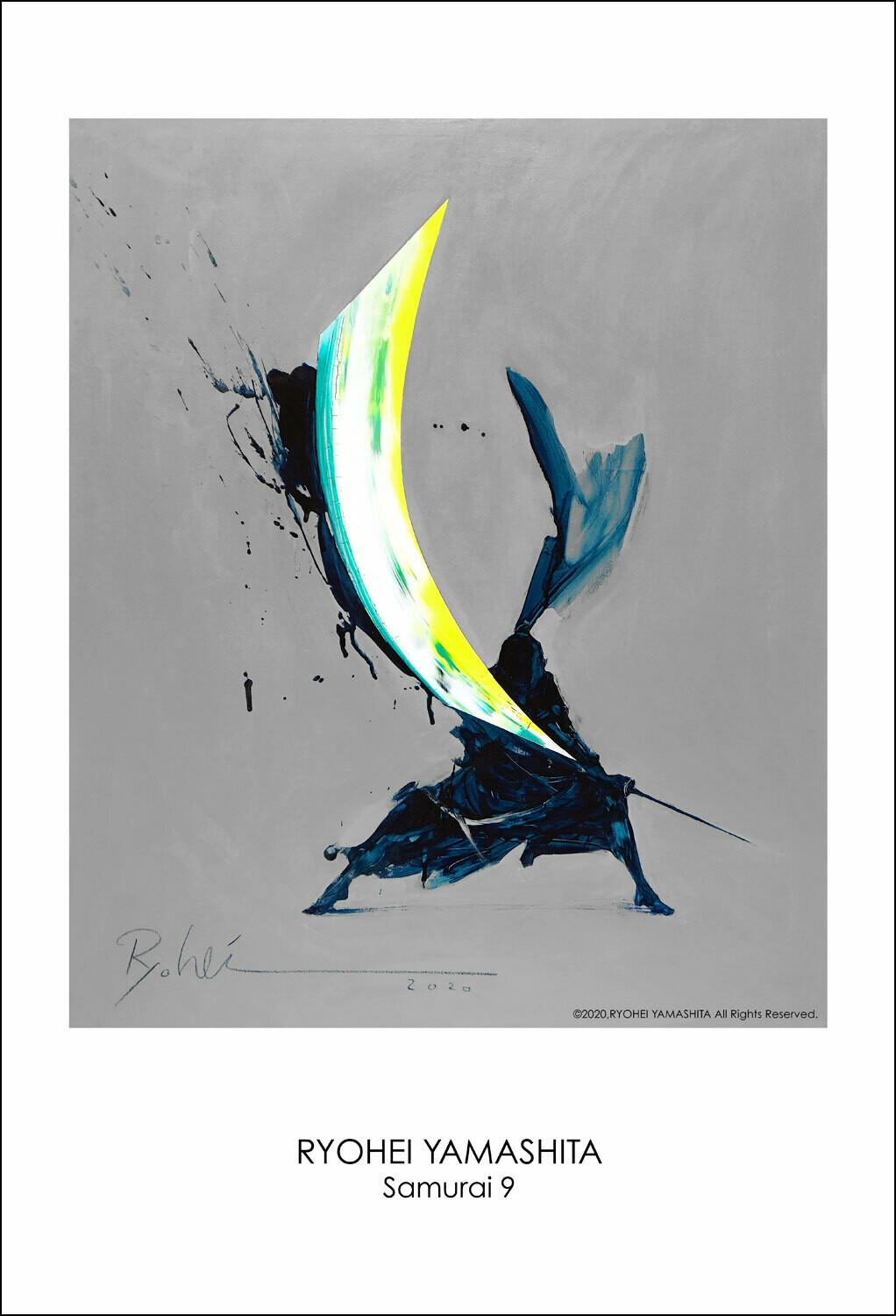 Giclee Poster “Samurai 9" Giclee Poster “Samurai 9"