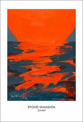 Giclee Poster “Sunset"