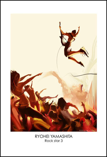 Giclee Poster "Rock star 3" Giclee Poster "Rock star 3"