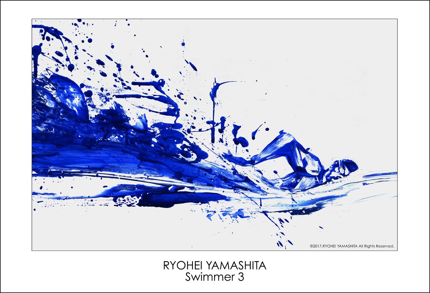 Giclee Poster "Swimmer 3" Giclee Poster "Swimmer 3"