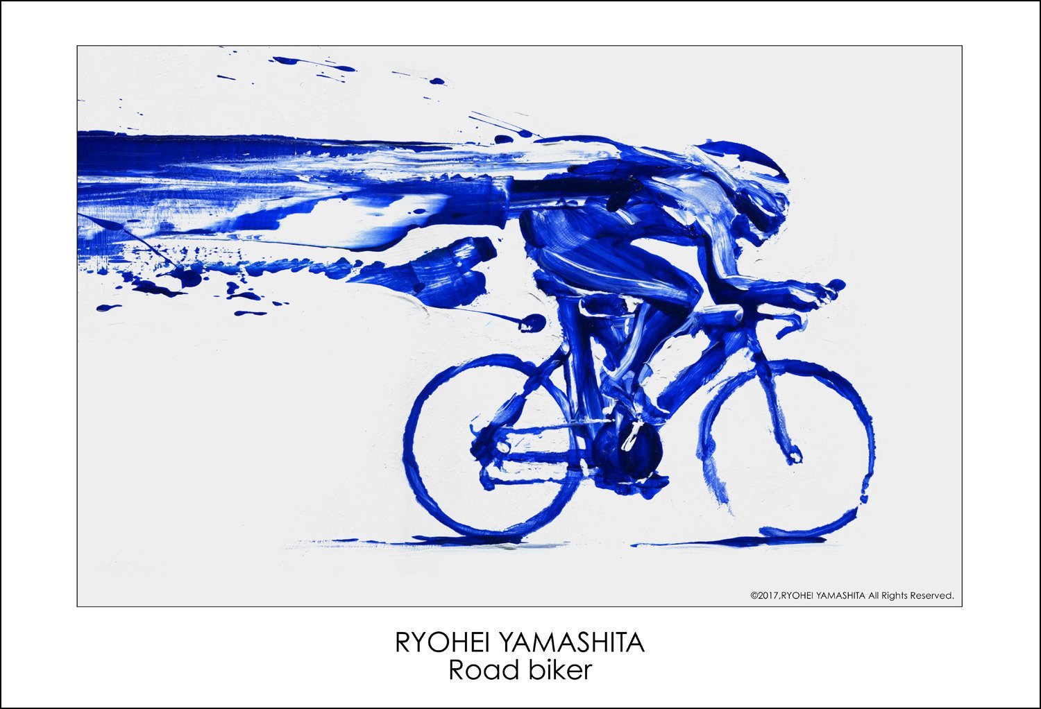 Giclee Poster "Road biker" Giclee Poster "Road biker"