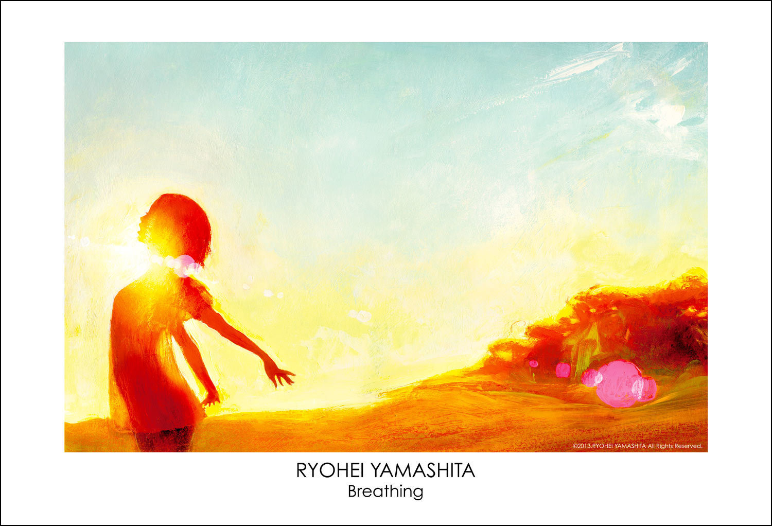 Giclee Poster "Breathing" Giclee Poster "Breathing"