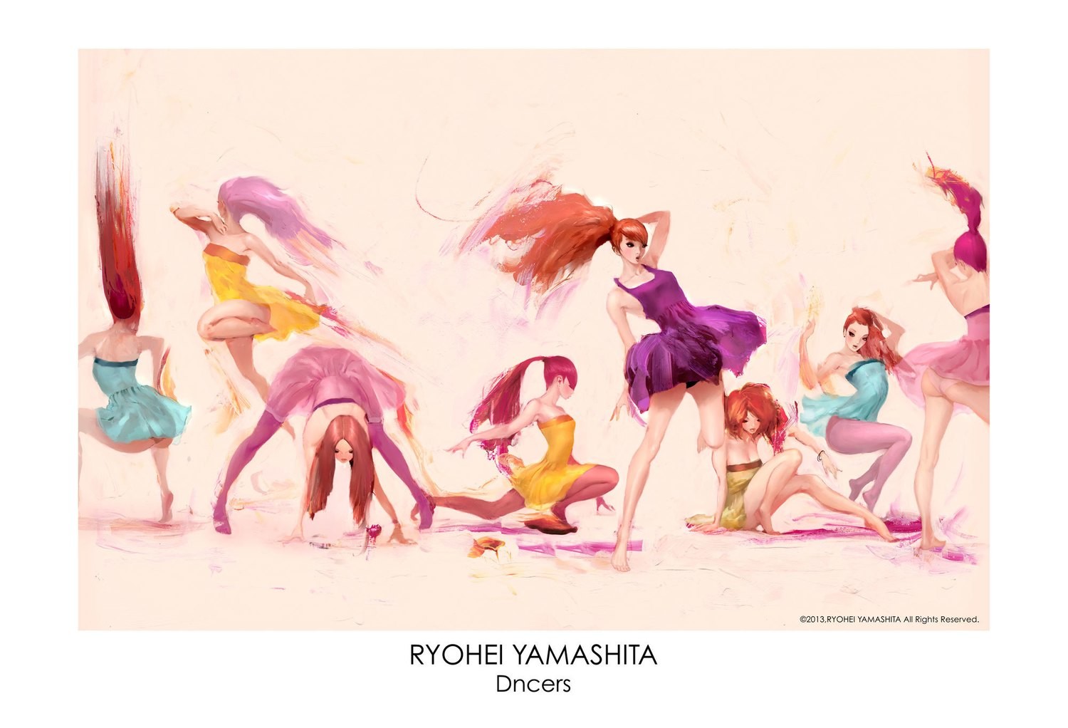 Giclee Poster "Dancers" Giclee Poster "Dancers"