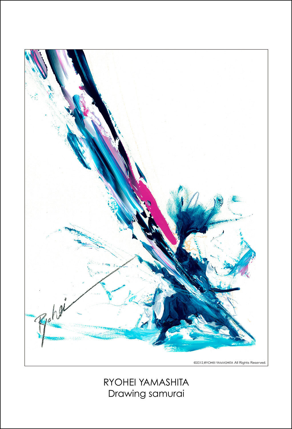 Giclee Poster "Drawing Samurai" Giclee Poster "Drawing Samurai"