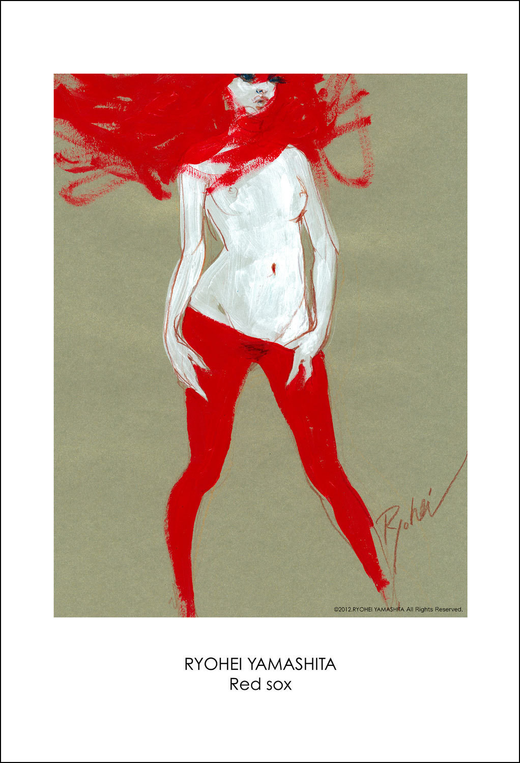 Giclee Poster "Red sox" Giclee Poster "Red sox"