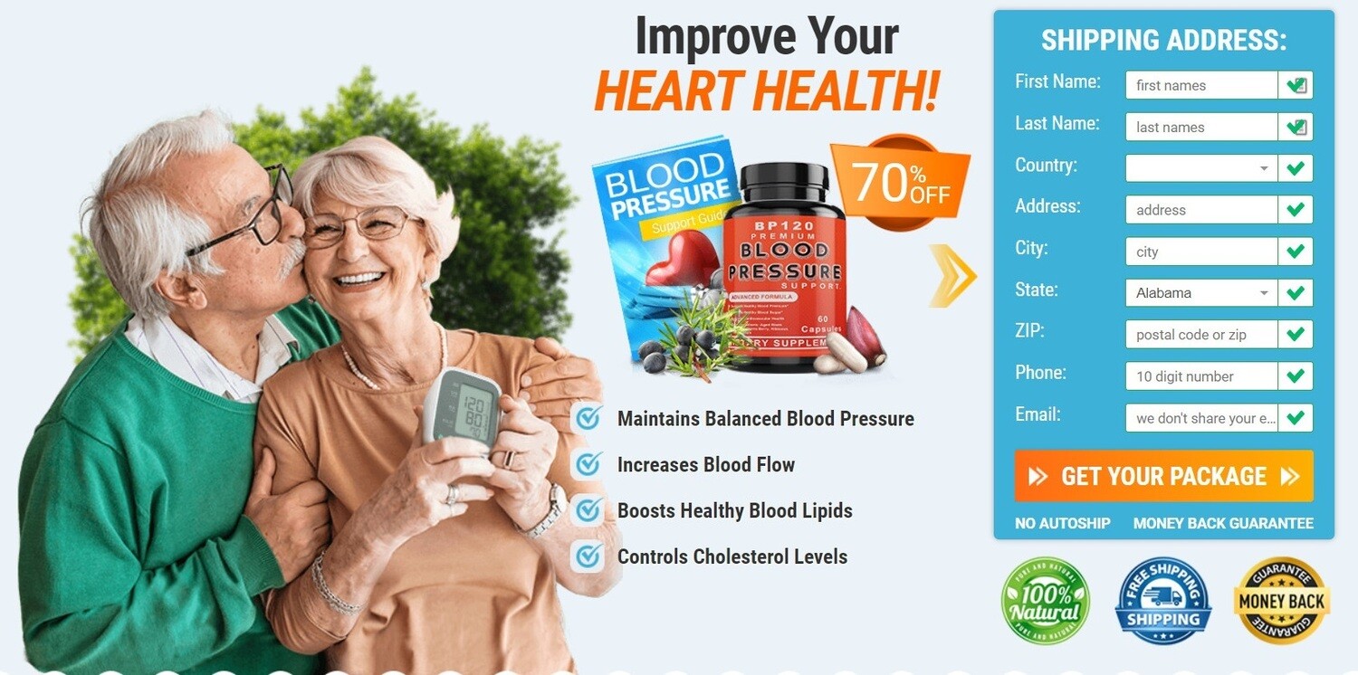 BP120 Blood Pressure Formula Official Website, Benefits & How To Order In USA?