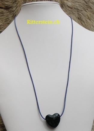 Lederband mit Herz