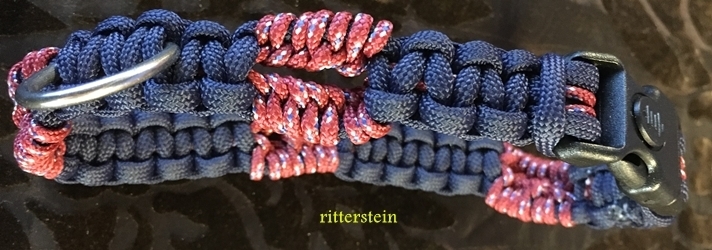 Hundehalsband-Bluered