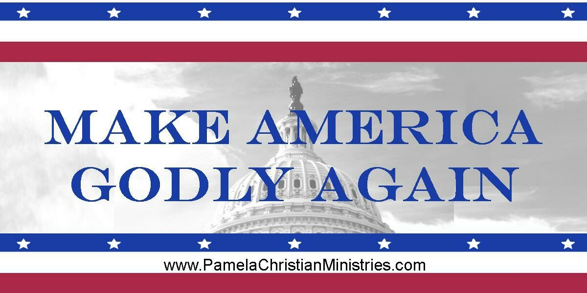 Make America Godly Again Bumper Sticker