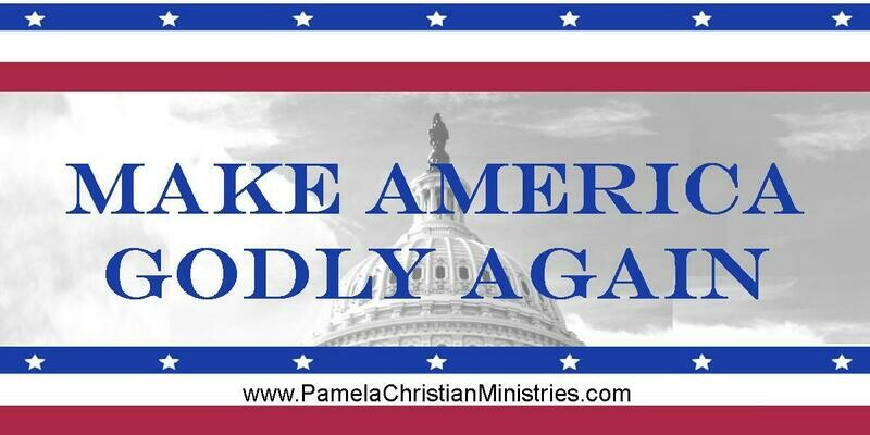 Make America Godly Again Bumper Sticker