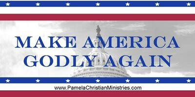 Make America Godly Again Bumper Sticker