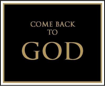Come Back to God Introductory Video