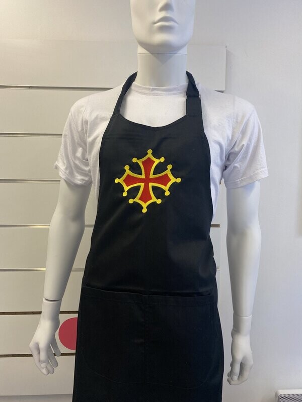 "Croix occitane TABLIER"