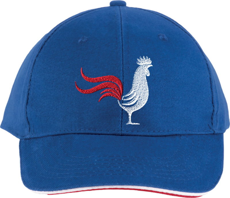 Casquette - Couleur de la France - Coq français