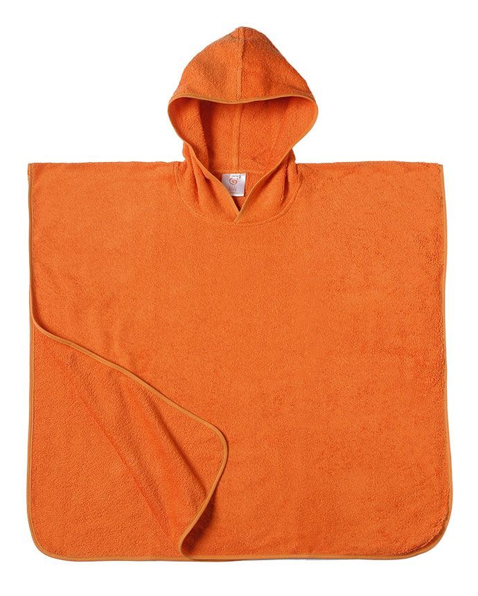 Poncho pour enfant de 3 à 8 ans  - avec un prénom brodé au coeur et au dos
