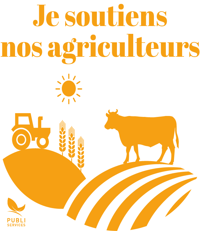 T-shirt - Je soutiens nos agriculteurs