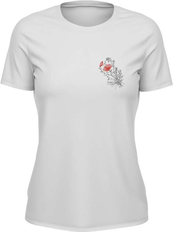 T-shirt Femme - Fleur Champêtre