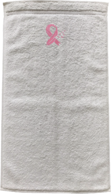 Serviette de bain - Octobre Rose - Ruban