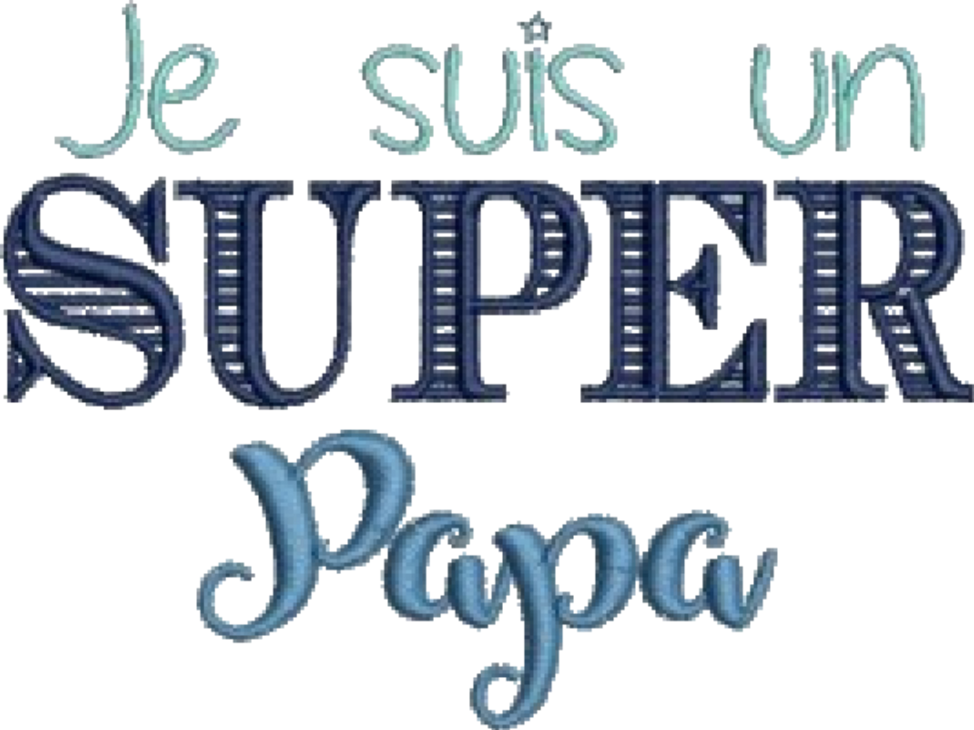 Sac shopping - Tote Bag - Je suis un super Papa