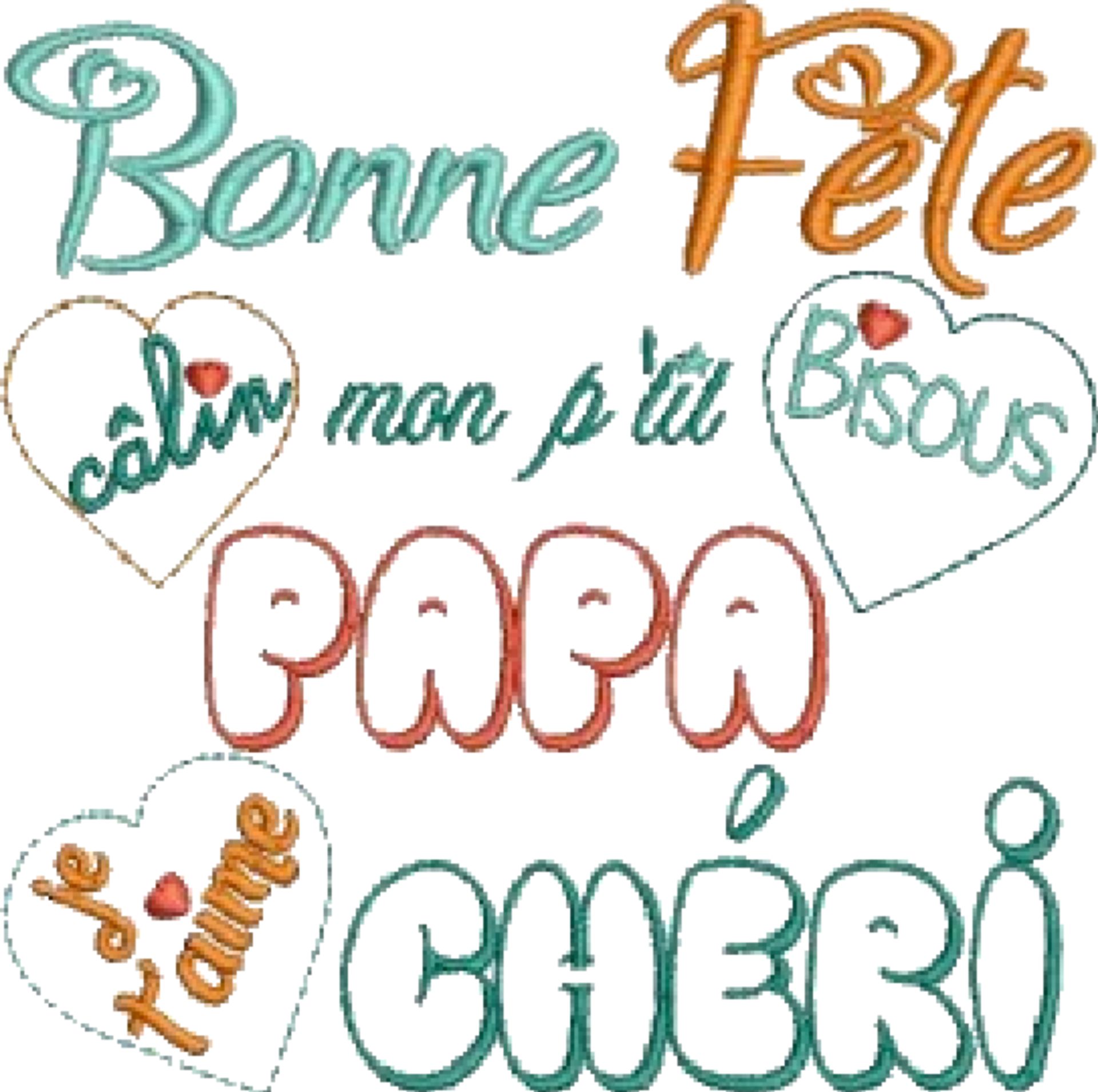 Tablier - Fête des pères