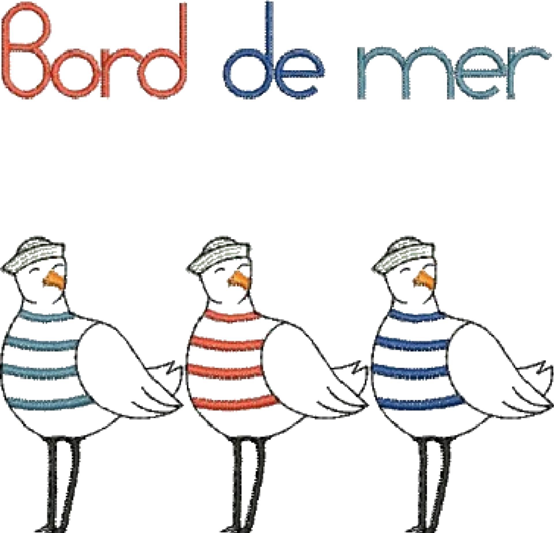 Serviette de bain - Bord de mer