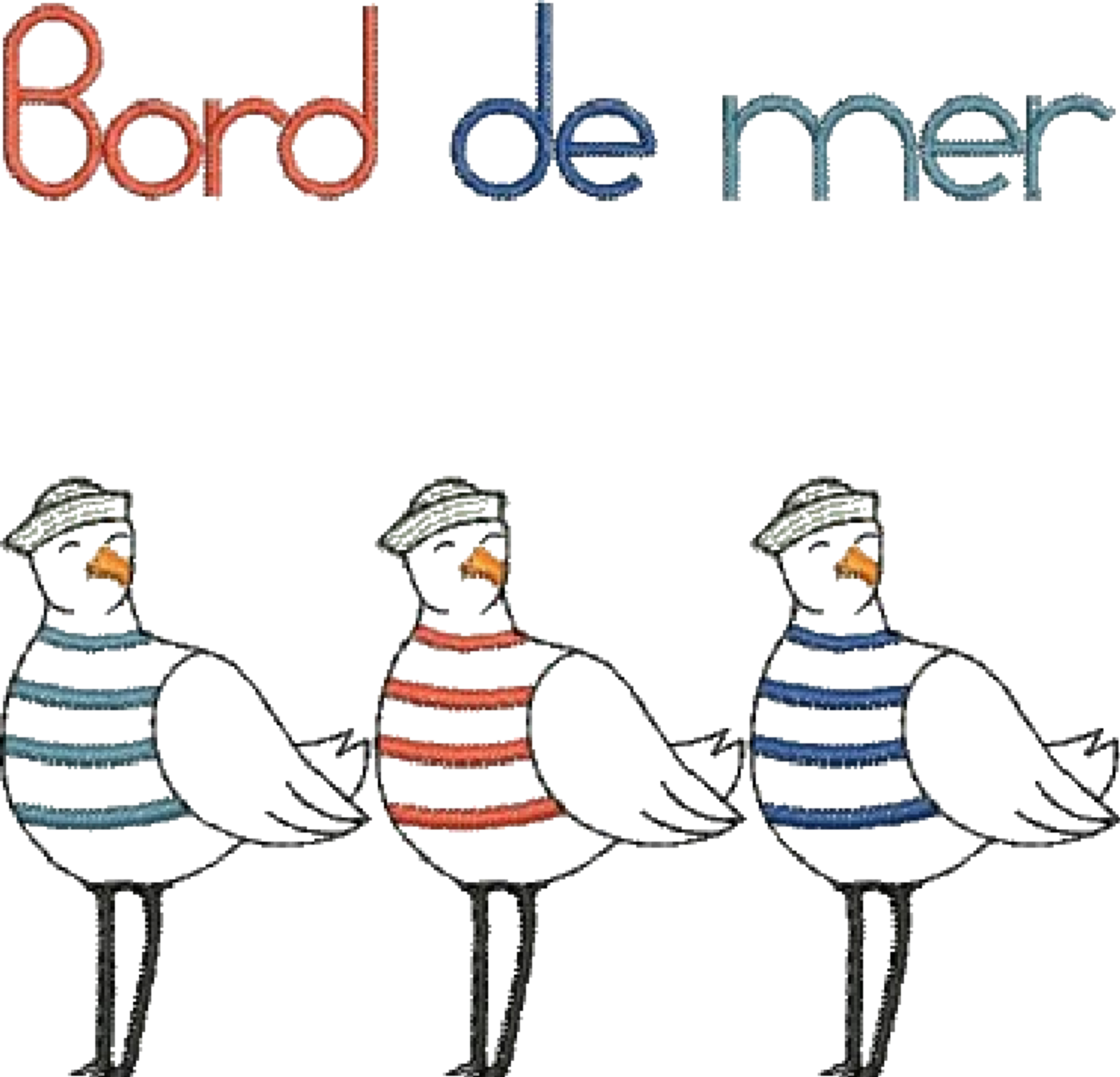 Pochette - Bord de mer