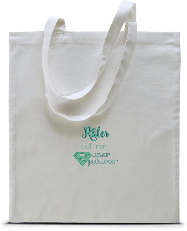 Sac shopping - Tote Bag - Râler c'est mon pouvoir