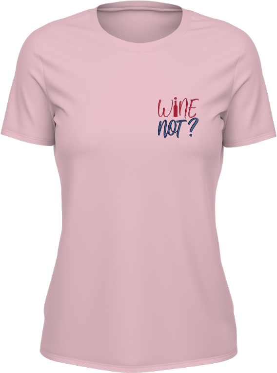 T-shirt Femme - Wine Not