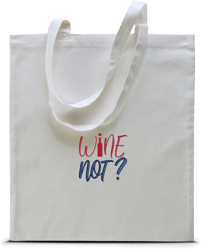 Sac shopping - Tote Bag - Wine Not