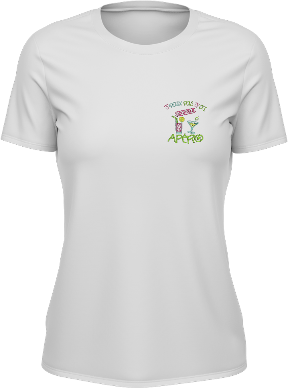 T-shirt Femme - Je ne peux pas j'ai apéro