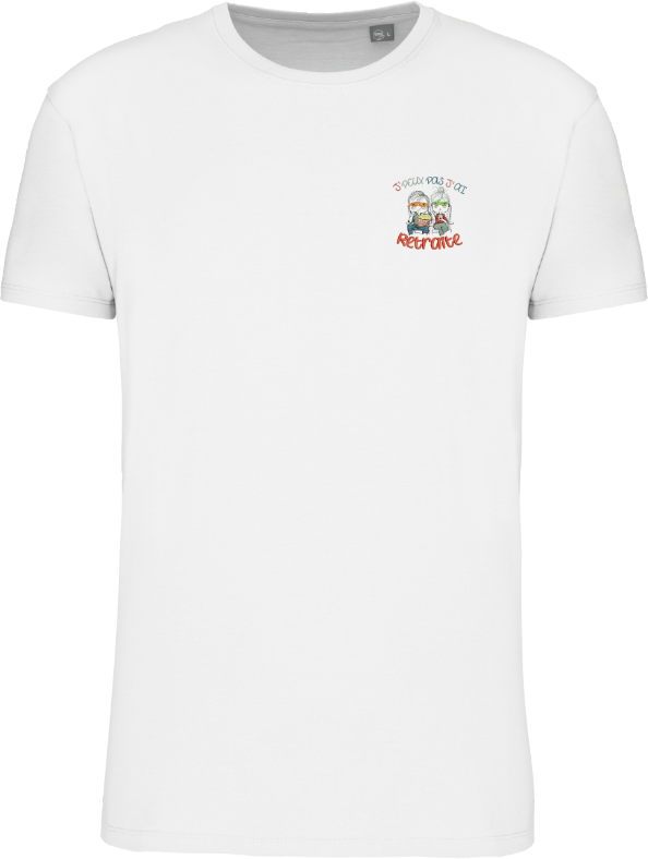 T-shirt homme - Je ne peux pas j'ai retraite