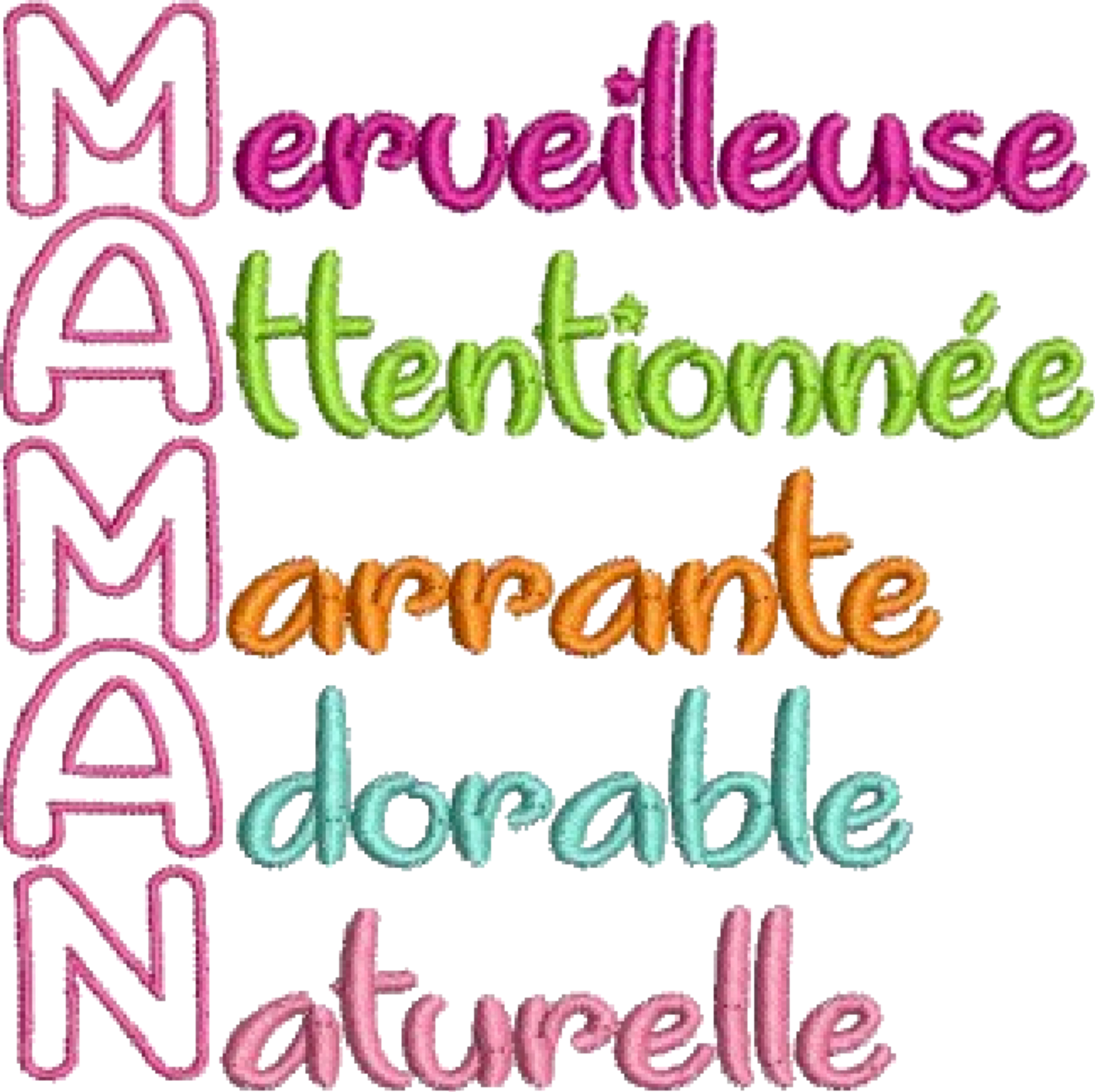 T-shirt Femme - Maman Merveilleuse