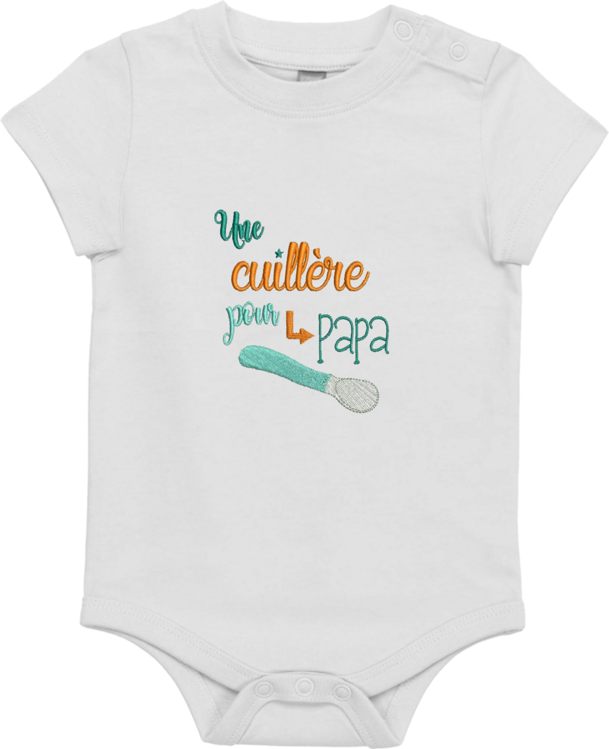 Body bébé - Une cuillère pour Papa / Maman