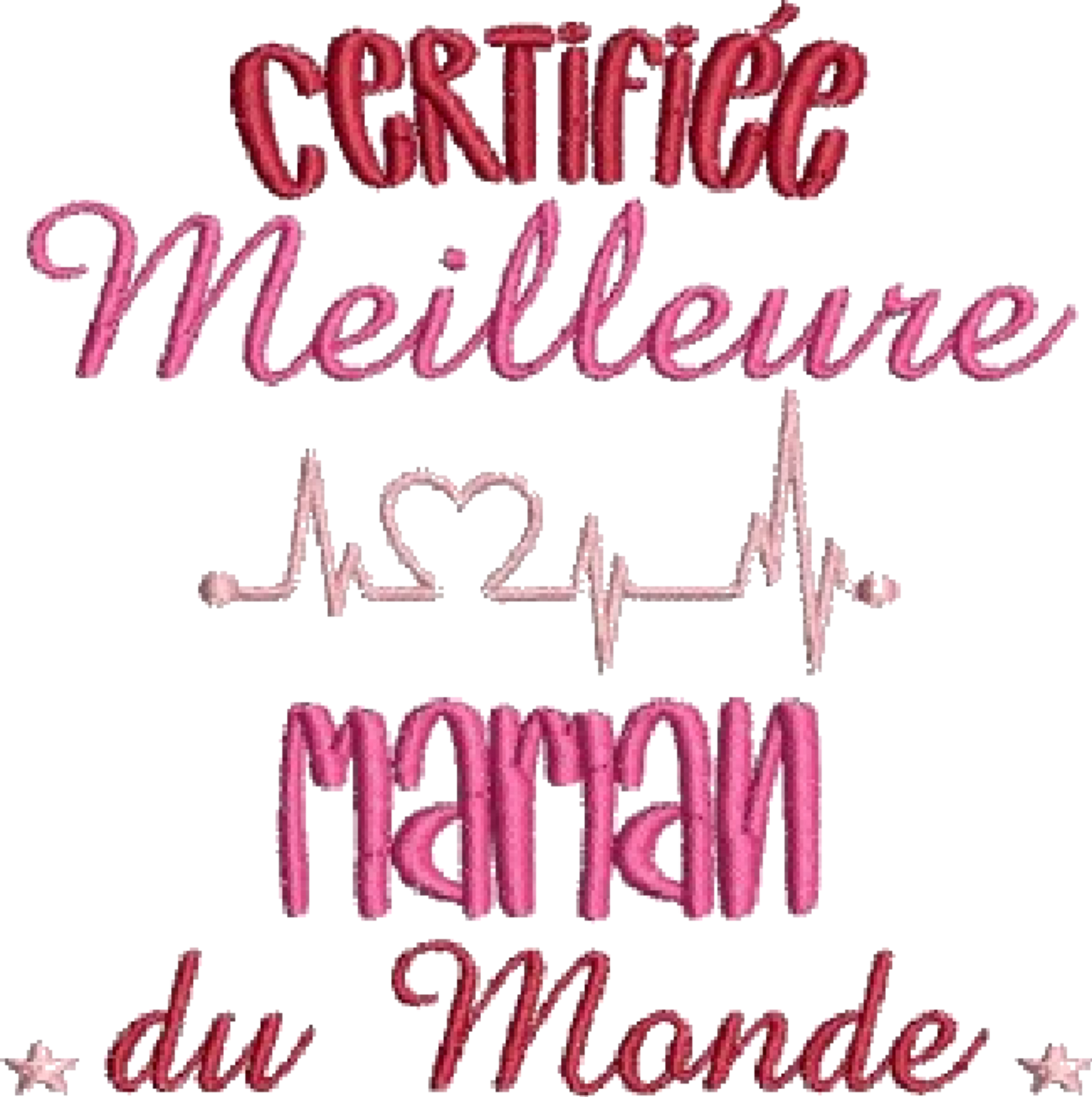 T-shirt Femme - Certifié meilleur Maman du monde