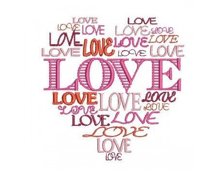 T-shirt Femme - Love cœur