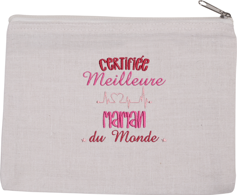 Pochette - Certifié meilleure maman du monde