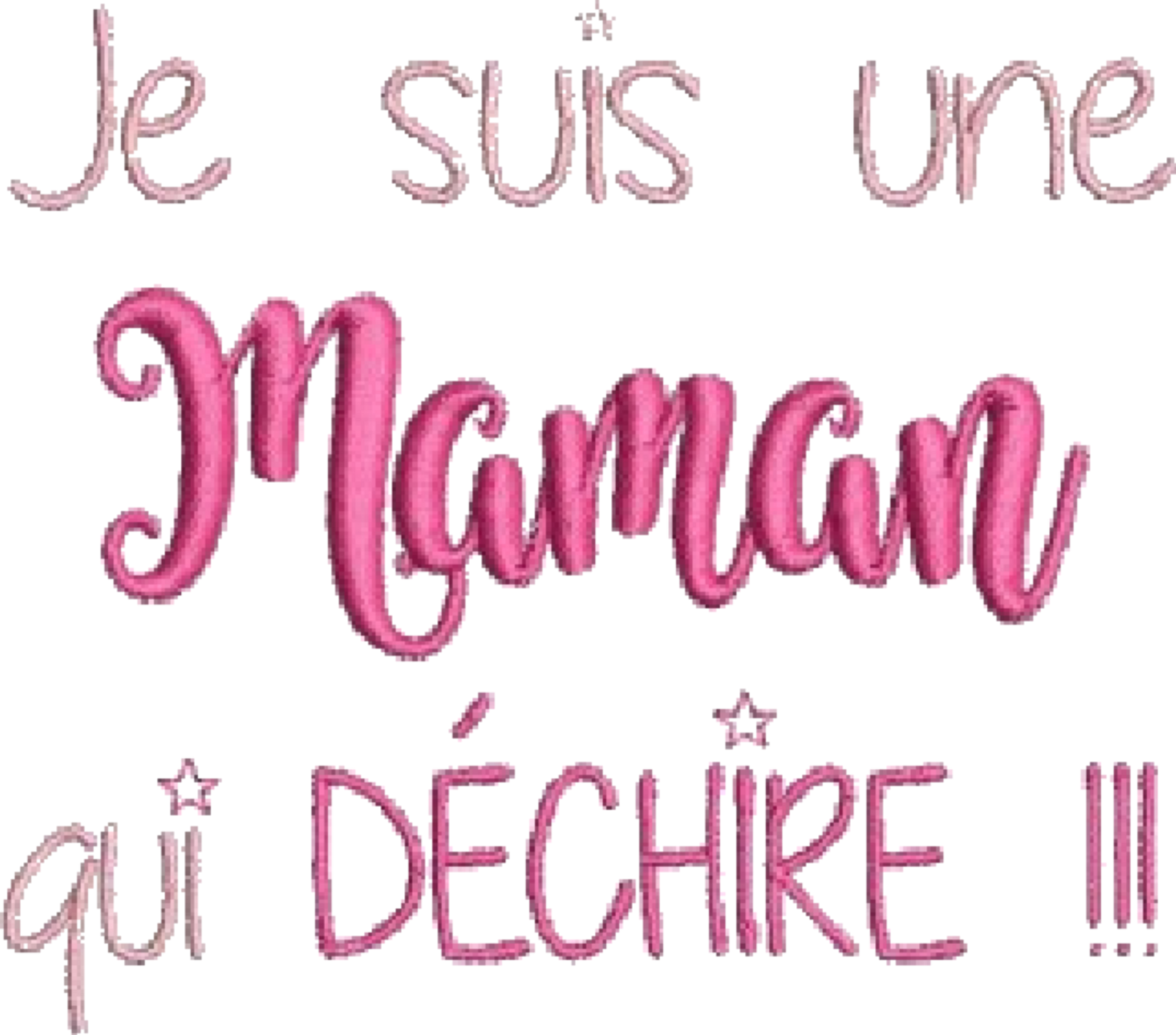 Pochette - Je suis une maman qui déchire !