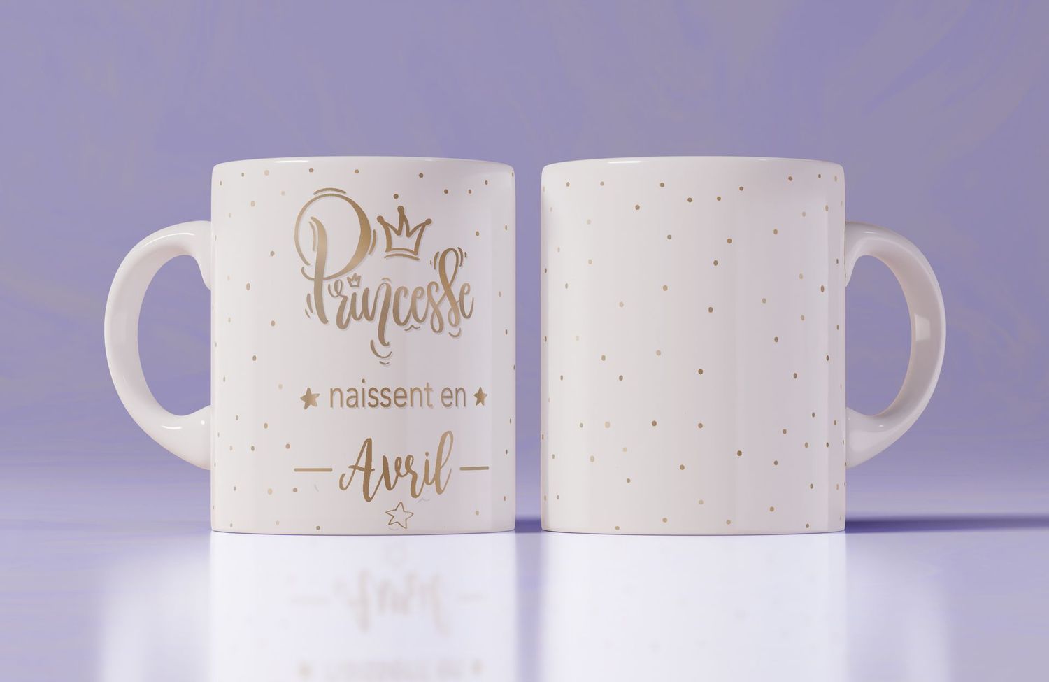 Mug "Anniversaire Avril"