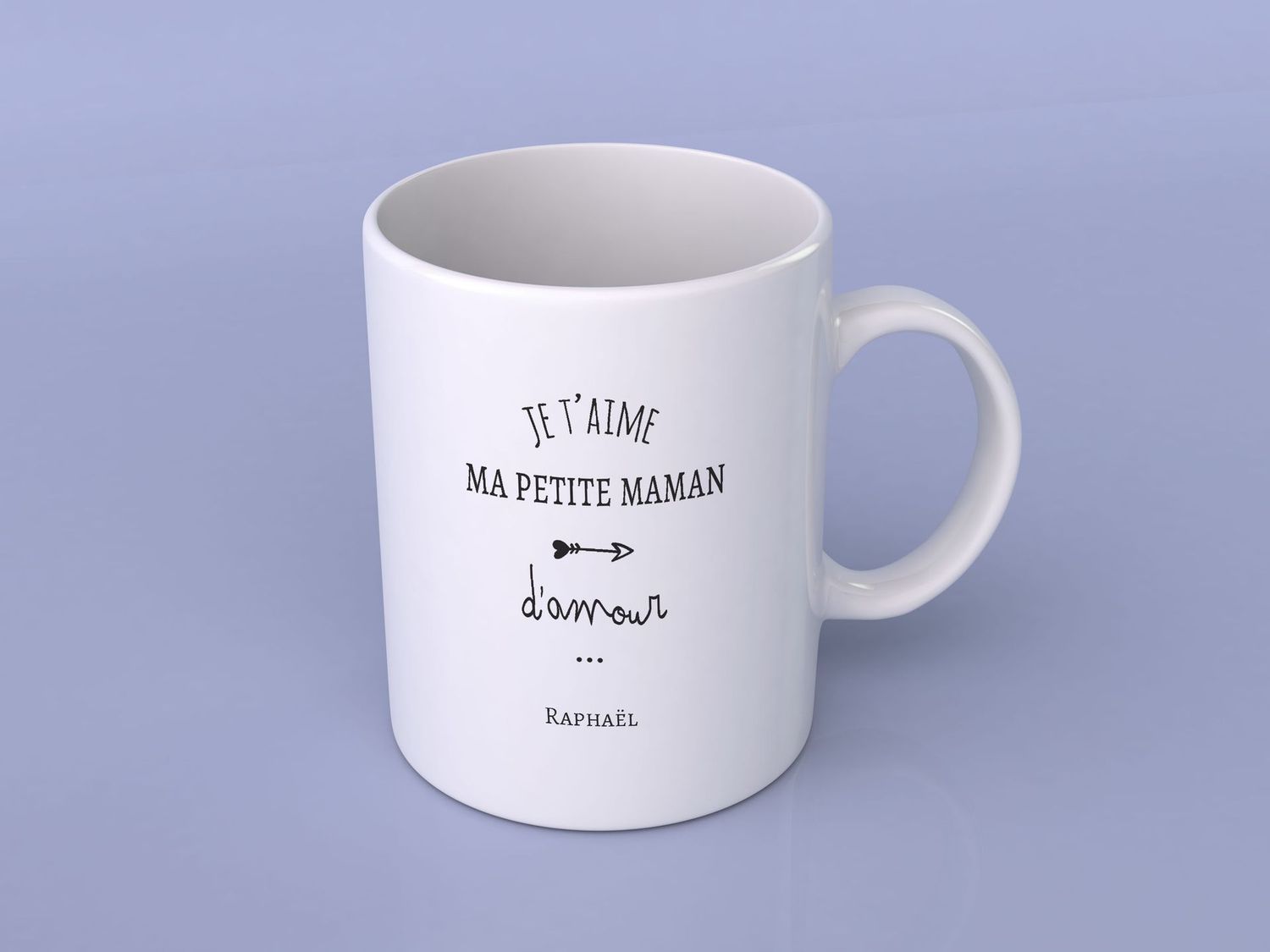 Mug "Je t'aime ma petite maman d'amour"