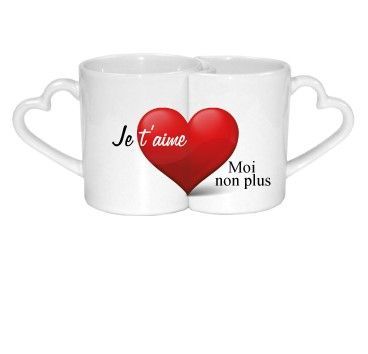 Mug Duo "Je t'aime, moi non plus"