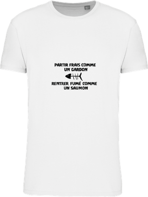 T-shirt homme - Partir frais comme un gardon