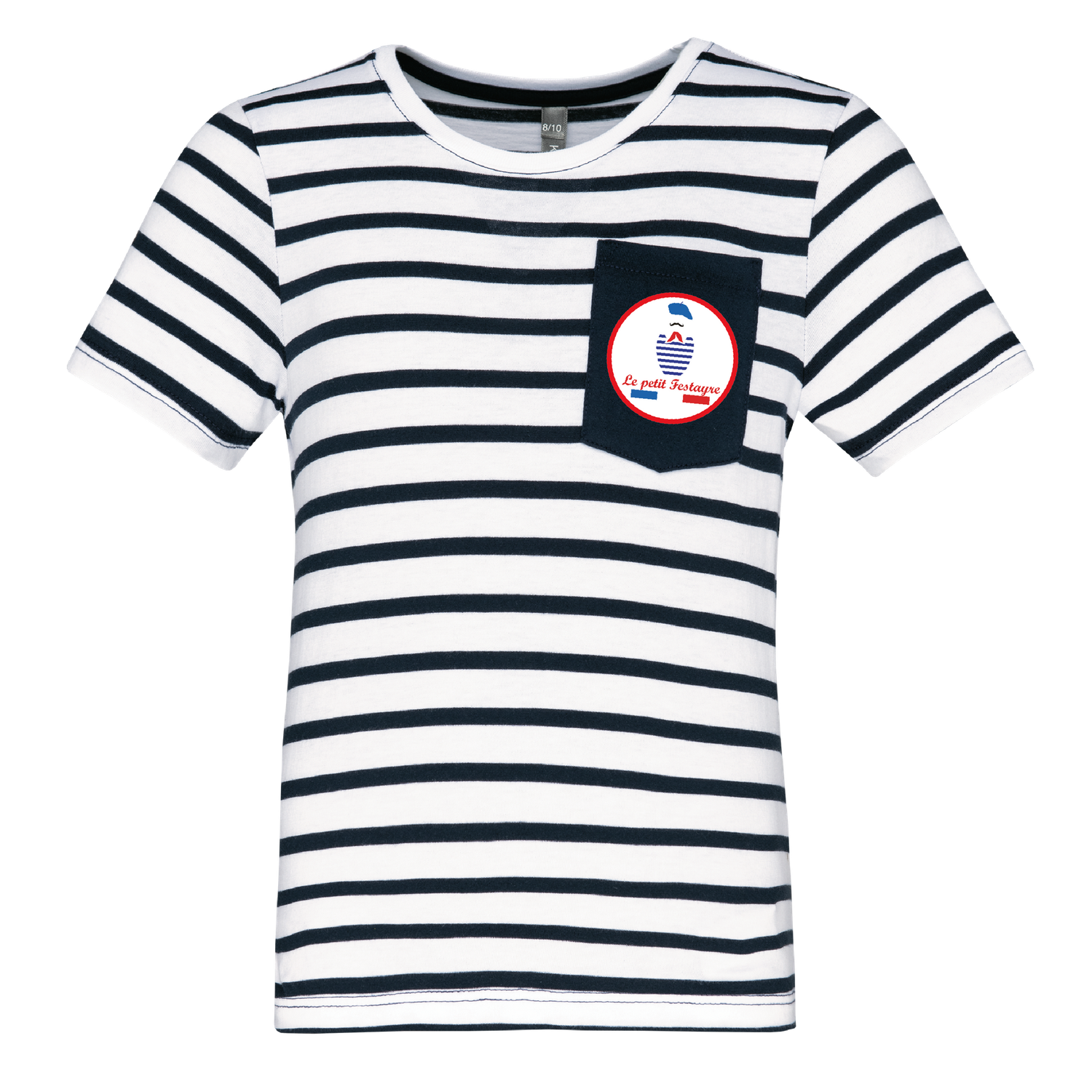 T-shirt Enfant Marinière - Le petit Festaire