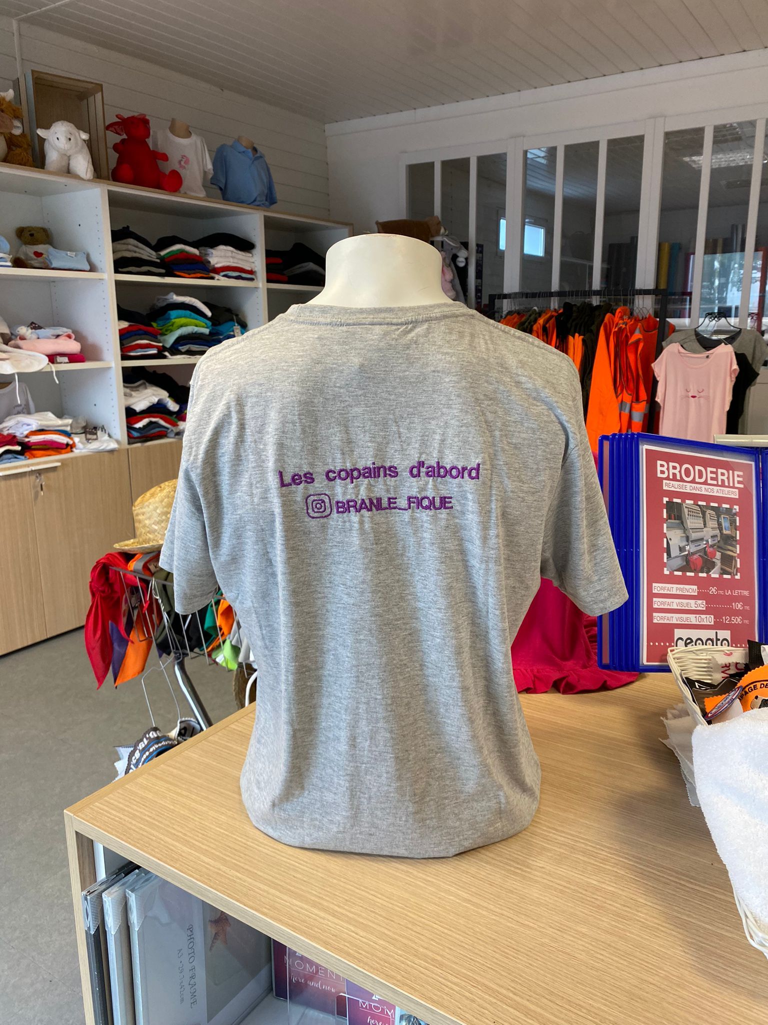 T-shirt homme - Branle Figue - modèle unique