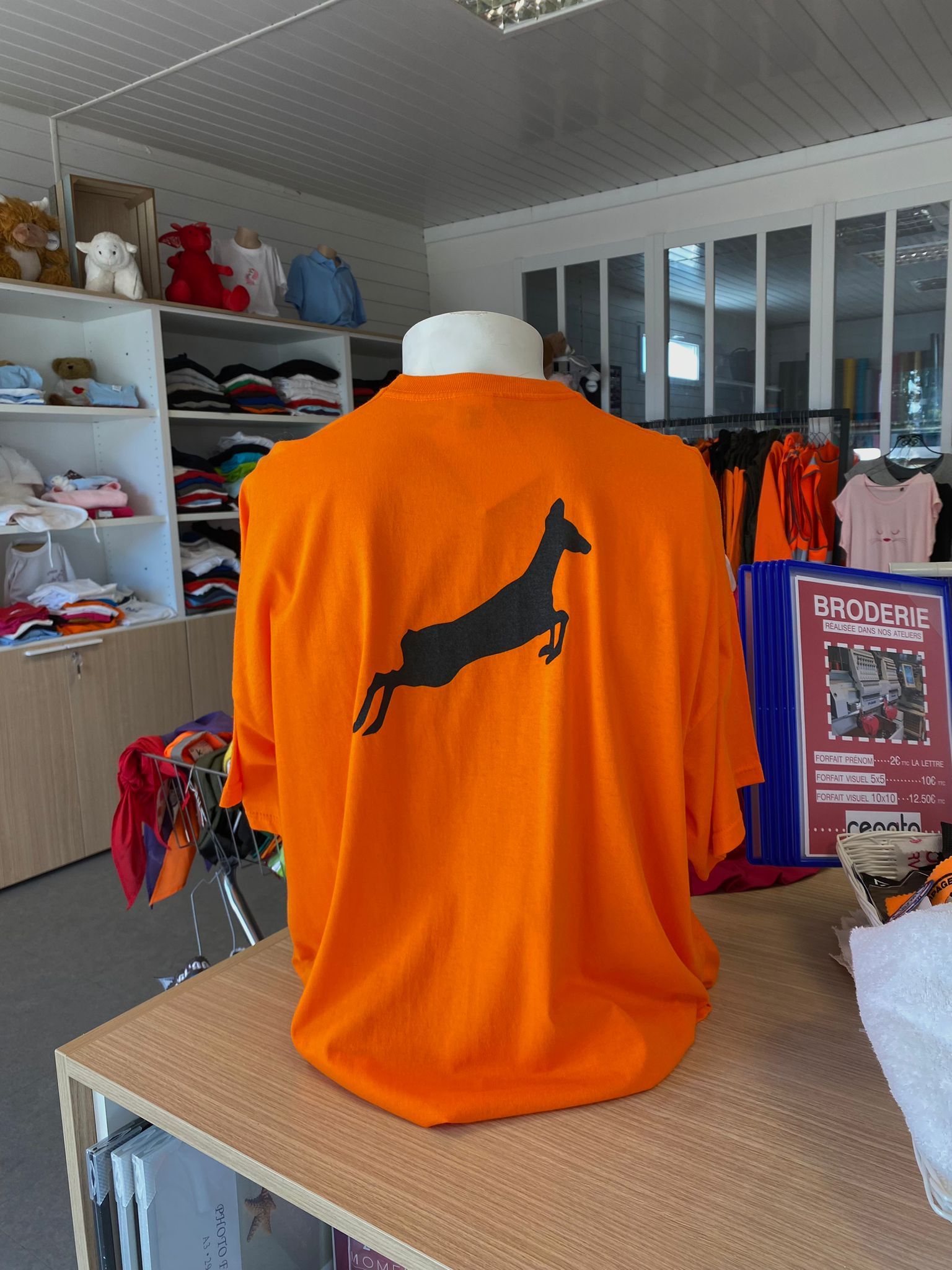 T-shirt homme - Cassayre - Chevreuil - modèle unique