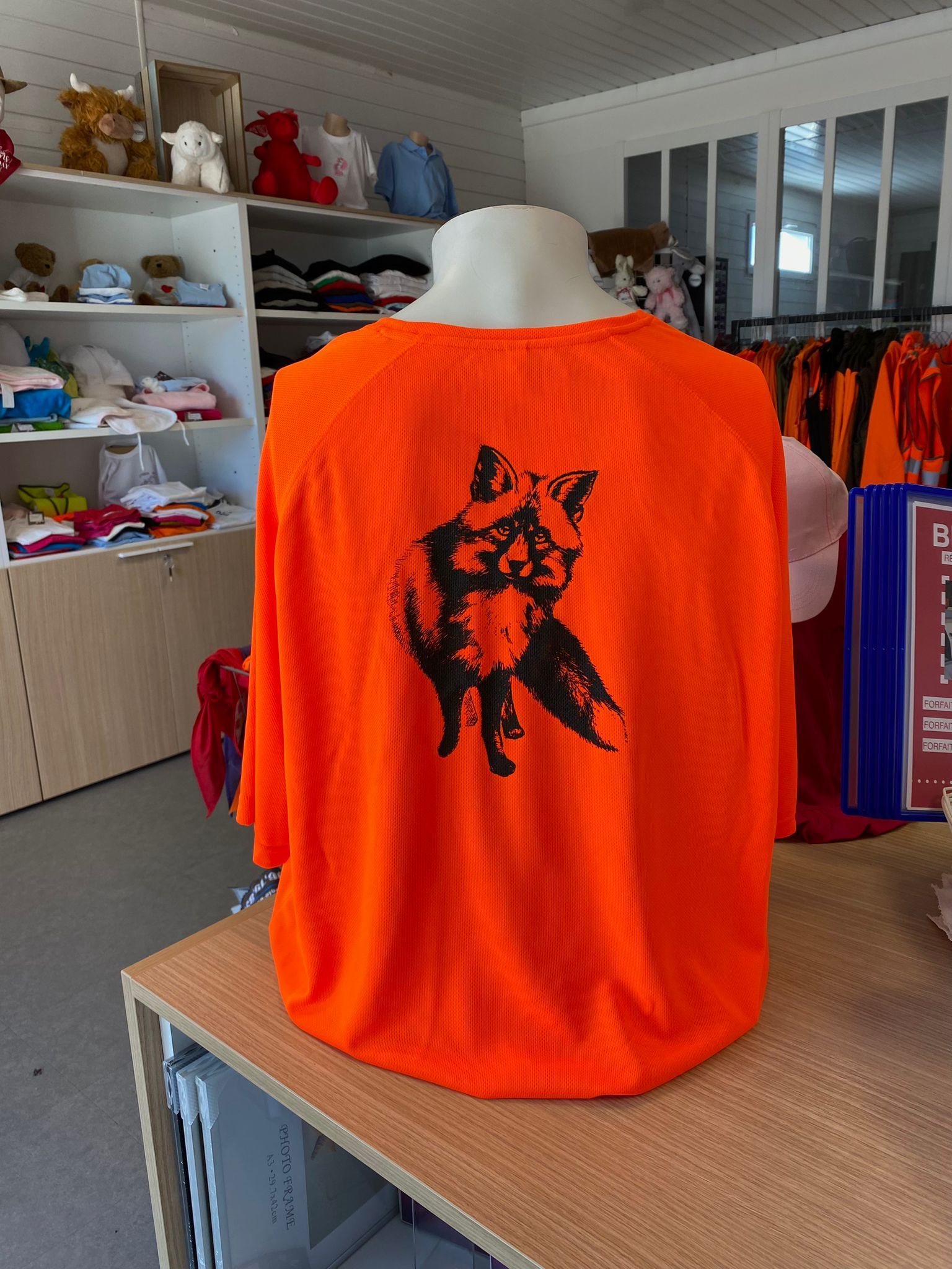 T-shirt homme - Cassayre - Renard - modèle unique