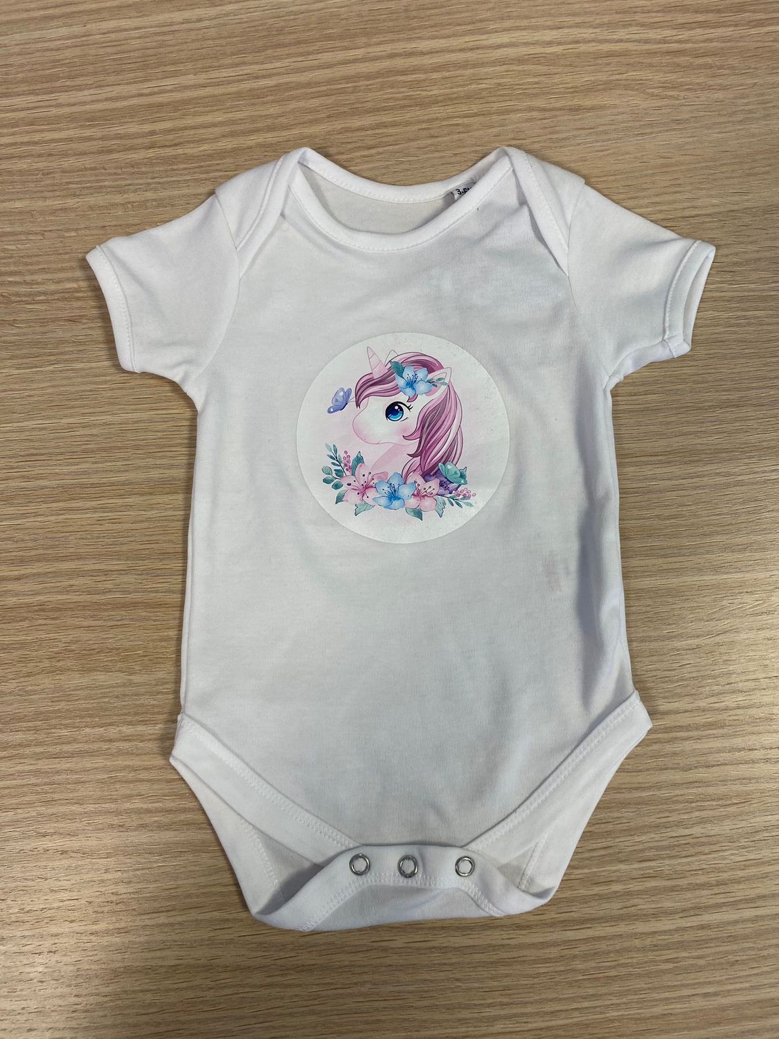 Body bébé - Licorne - modèle unique