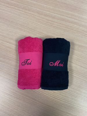 Lot serviette de bain - Toi + Moi Lot serviette de bain - Toi + Moi
