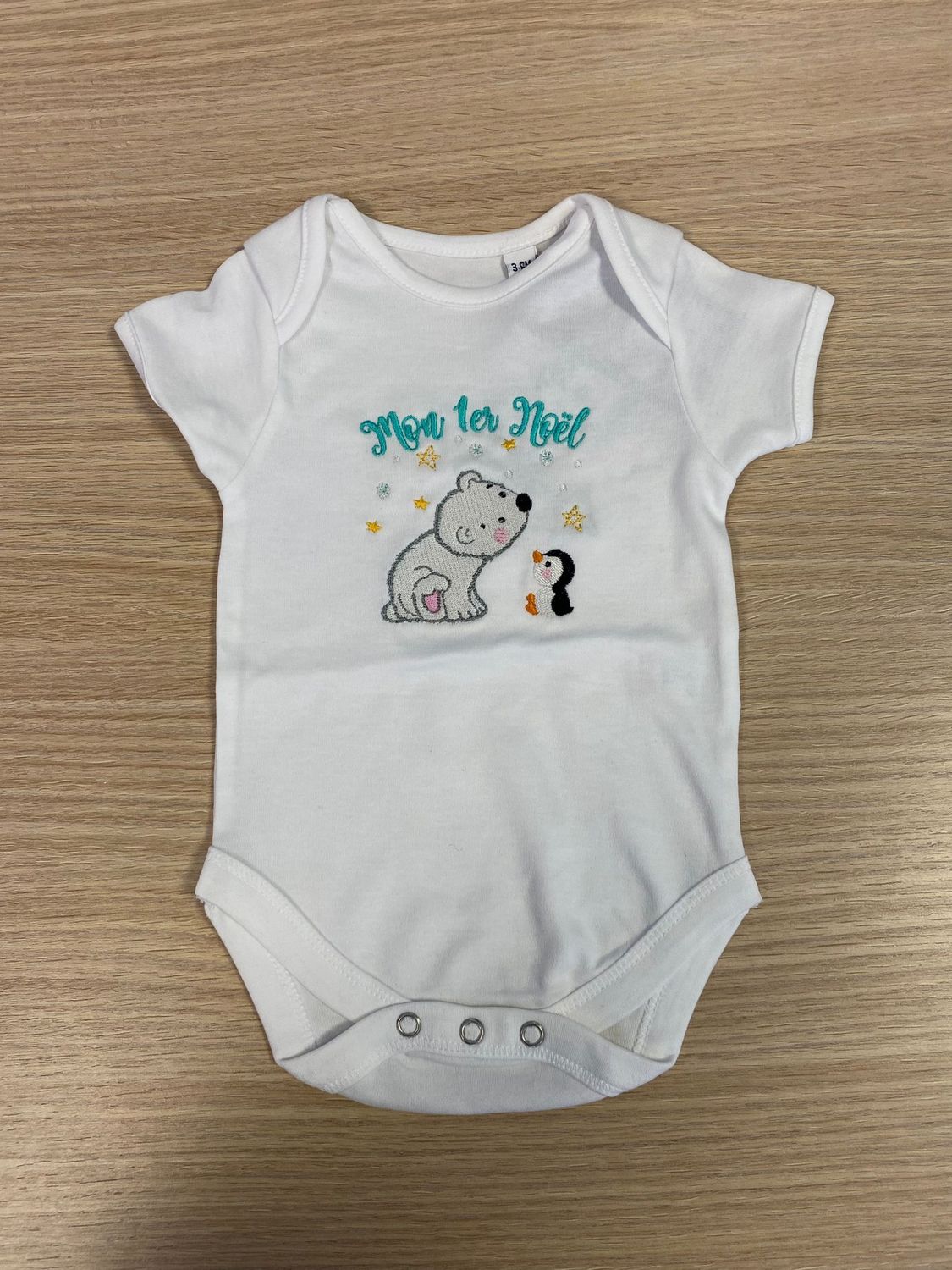 Body bébé - Mon 1er Noel - modèle unique